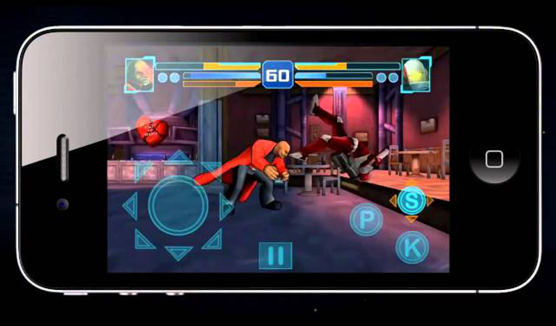 A screenshot from the mobile Amory Wars game